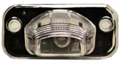 VAN WEZEL Luz de chapa de matrícula 5874920 Lâmpada para luz de matrícula VAN WEZEL Volkswagen TOURAN 5874920