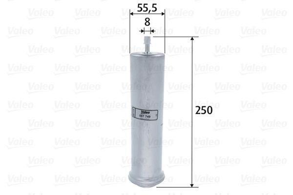 Bränslefilter VALEO 587749 VALEO 587749: Bränslefilter BMW X6 2011