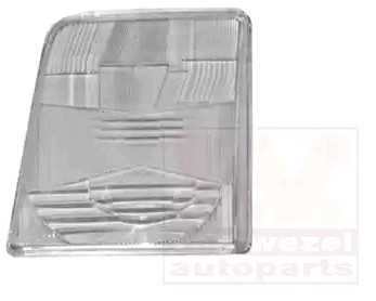 VAN WEZEL Scheinwerferglas 5877978 5877978 VAN WEZEL VW EOS 1f7 Scheinwerferglas kaufen