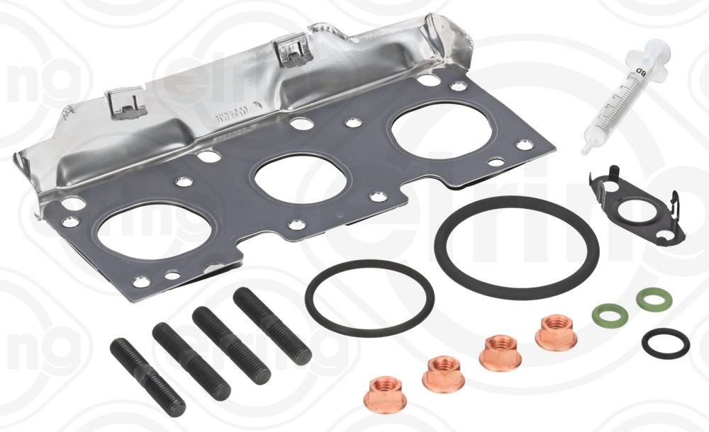 ELRING Kit de montagem, turbocompressor 589.420 ELRING 589.420 Kit de montagem sistema de escape Mercedes A238 originais preço