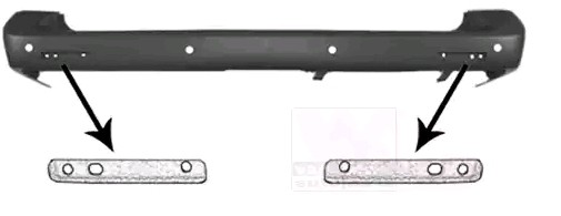 Tagastange VAN WEZEL 5896541 VAN WEZEL 5896541 Volkswagen MULTIVAN 2012 Kaitseraud