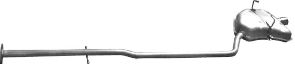 POLMO Bakre eksospotte 59.04 POLMO 59.04 Bakre eksospotte FORD ECOSPORT hva koster