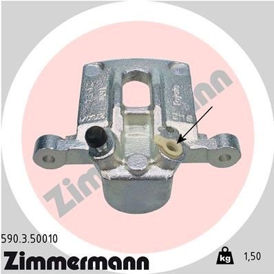 ZIMMERMANN Brzdový strmeň 590.3.50010 590.3.50010 ZIMMERMANN Brzdový strmeň Toyota lacné