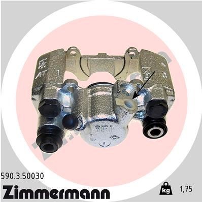 ZIMMERMANN Bremsekaliber 590.3.50030 Bremsekaliber ZIMMERMANN Toyota CARINA 590.3.50030