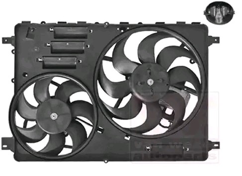 VAN WEZEL Fan, radiator 5922749 Saab 9000 VAN WEZEL radiator fan 5922749