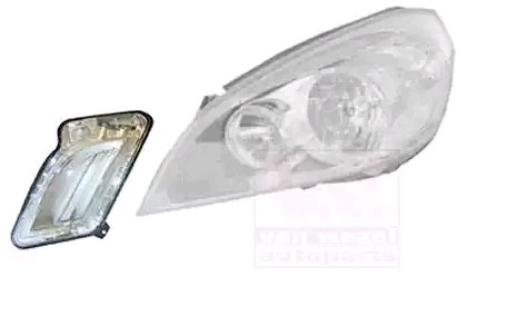 Luz de circulação diurna VAN WEZEL 5922957 VAN WEZEL 5922957: Lâmpada diurna Volvo XC70 2011
