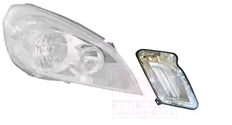 VAN WEZEL Dagsfärdljus 5922958 5922958 VAN WEZEL varselljus Toyota AVENSIS