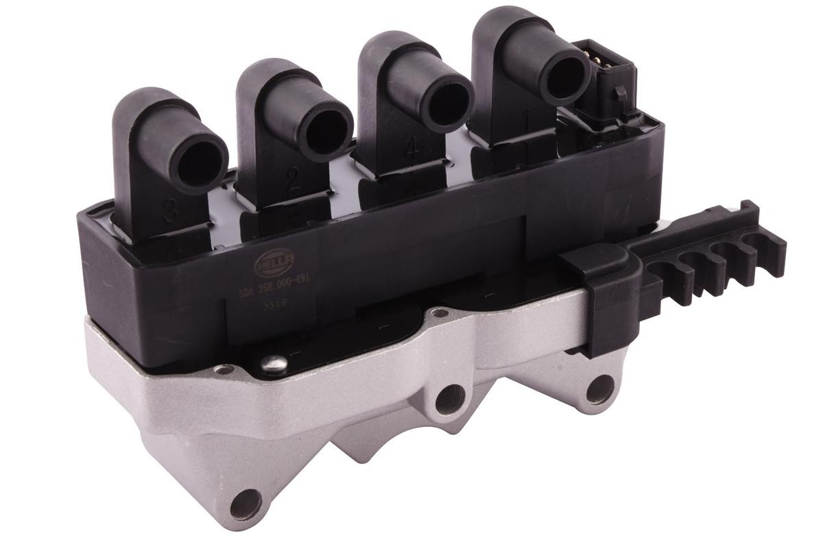 HELLA Zapaľovacia cievka 5DA 358 000-491 Indukčná cievka HELLA Fiat BRAVA 5DA 358 000-491
