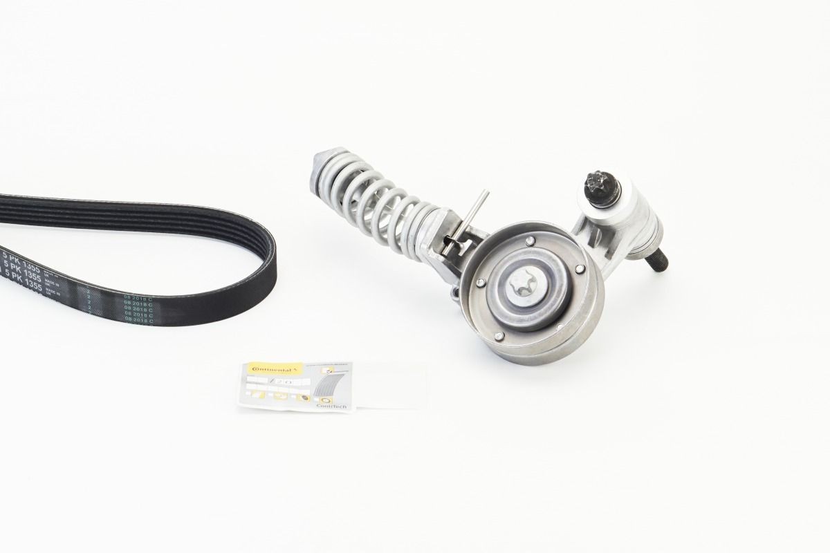Poly V-riem set CONTITECH 5PK1355K1 CONTITECH 5PK1355K1 Multiriem set OPEL AGILA 2000
