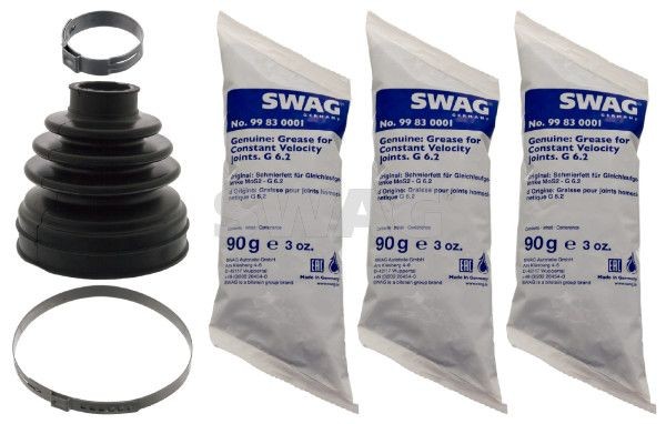 SWAG Mansjettsett, drivaksel 60 10 0216 60 10 0216 Drivknutemansjett OPEL SENATOR SWAG