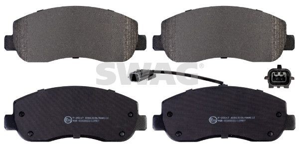 SWAG Bremseklosser 60 91 6845 Bremseklosser SWAG SAFRANE 60 91 6845 billige