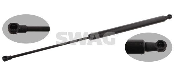 SWAG Pneumatická prużina, Batożinový / nákladný priestor 60 93 2900 SWAG Tlmiče kufra RENAULT 60 93 2900