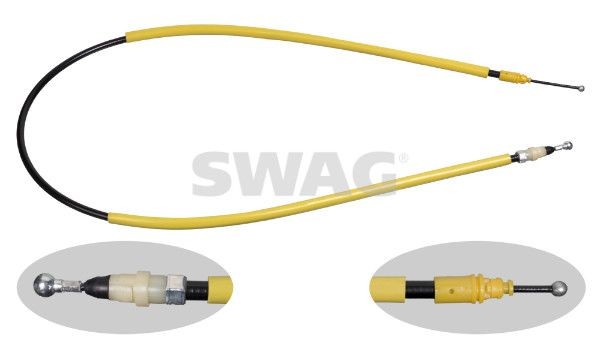 SWAG Vaijeri, seisontajarru 60 93 3168 60 93 3168 SWAG Käsijarru NISSAN BLUEBIRD