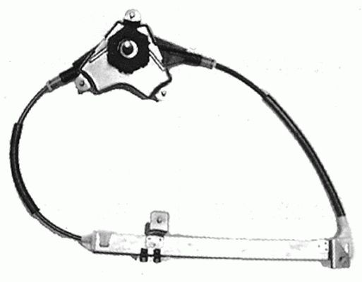 LEMFÖRDER Raammechanisme 60.50140.0 LEMFÖRDER 60.50140.0 Raamopener Сitroën ZX N2 prijs