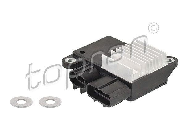 TOPRAN Pre-resistor, electro motor radiator fan 600 409 TOPRAN 600 409 genuine TOYOTA VERSO heater resistor price