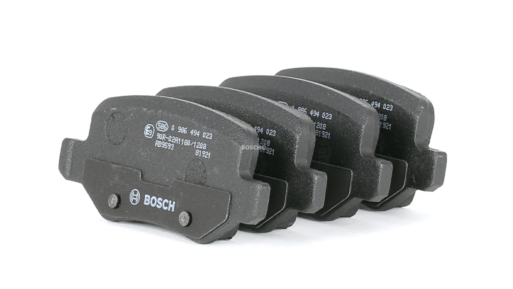 Brembo P50058 Rear Disc Brake Pad Set of 4