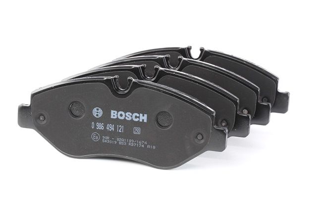 Remblokkenset, schijfrem - BOSCH (0 986 494 121) koop goedkoop online