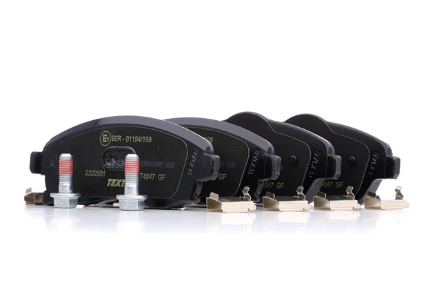 TEXTAR Jogo de pastilhas para travão de disco 2322501 TEXTAR Jogo de pastilhas de travão 2322501 - 29,39 €