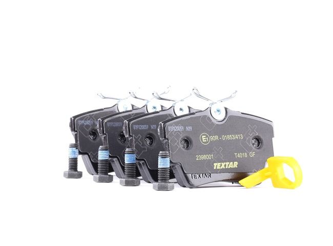 TEXTAR Kit de plaquettes de frein, frein à disque 2398001 Renault Trafic 3 Van 2016 TEXTAR Kit de plaquettes de frein, frein à disque 2398001