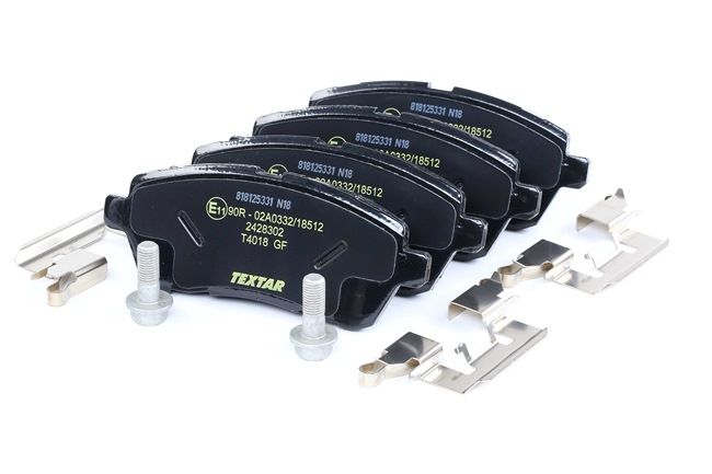 TEXTAR Bremsbelagsatz, Scheibenbremse 2428302 TEXTAR Bremsbelagsatz Scheibenbremse 2428302 - 40,10 €