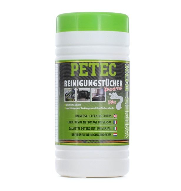 PETEC GmbH Toalhitas para mãos para automóveis - 82120