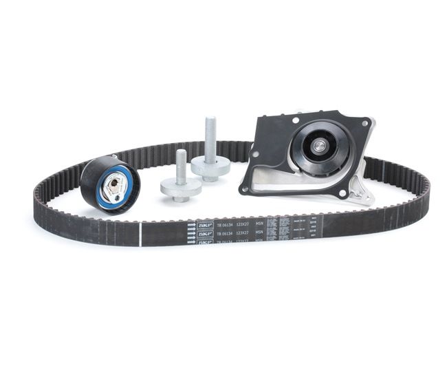 SKF Waterpomp + distributieriem set VKMC 06134-3 SKF Waterpomp + distributieriem set VKMC 06134-3 Voor Twingo II Van / Hatchback (CNO_) 2010