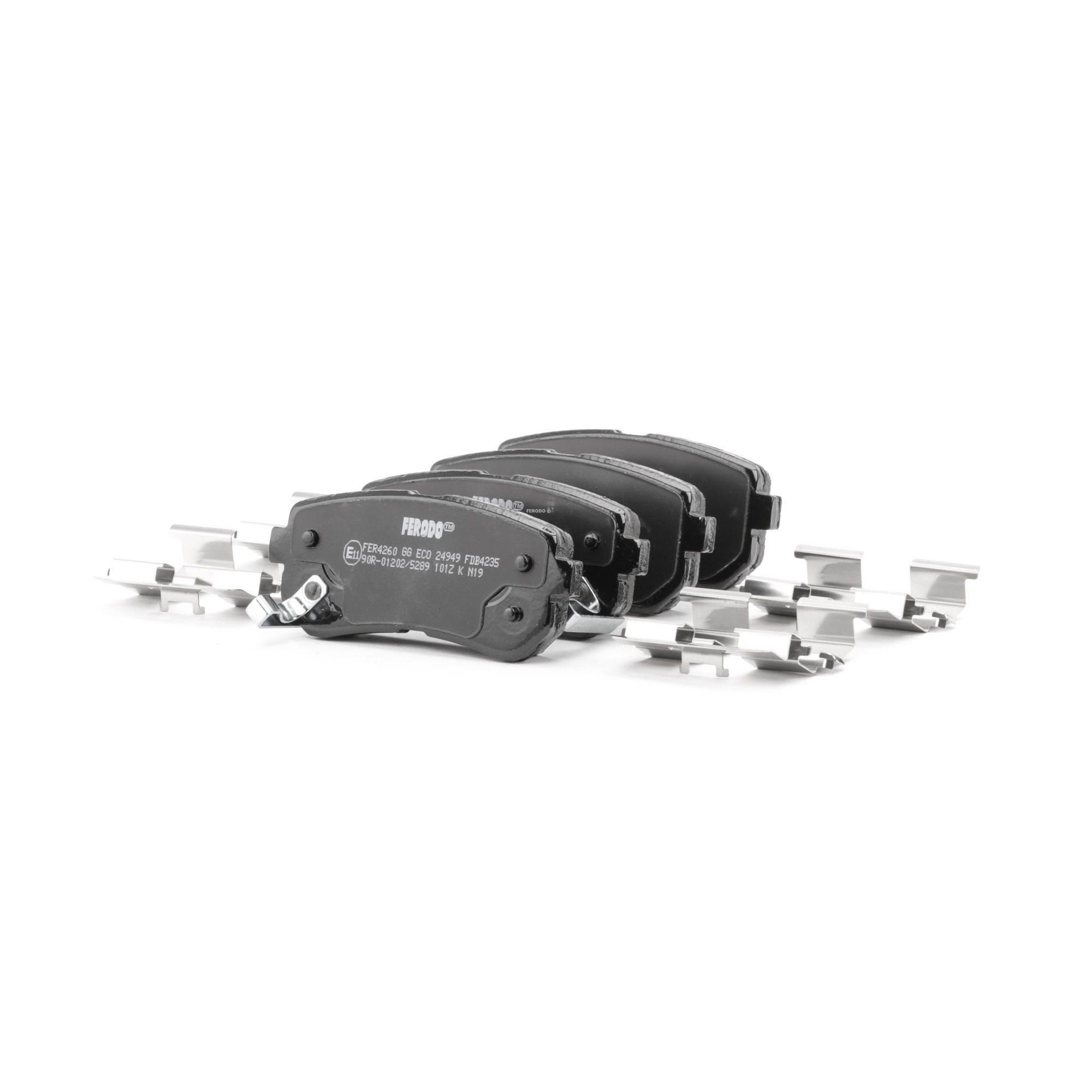 BLUE PRINT Bremsbelagsatz Scheibenbremse ADG042119 hinten für HYUNDAI ix35 LM EL