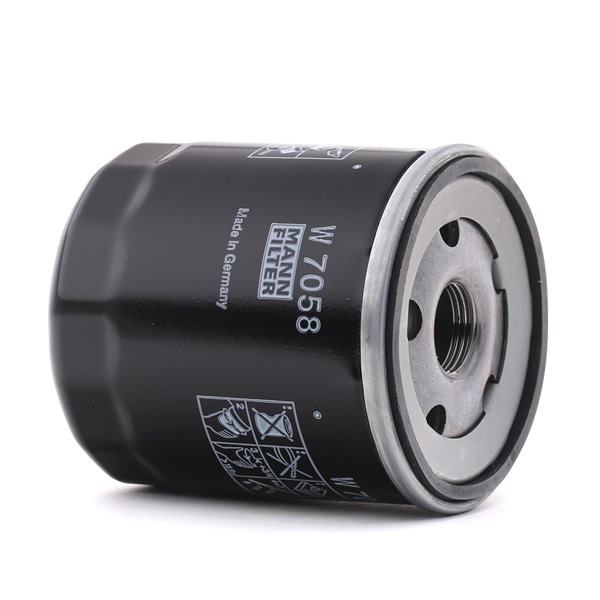 MANN-FILTER Oliefilter W 7058 W 7058 Oliefilter CITROЁN C1 II (PA, PS) 2016
