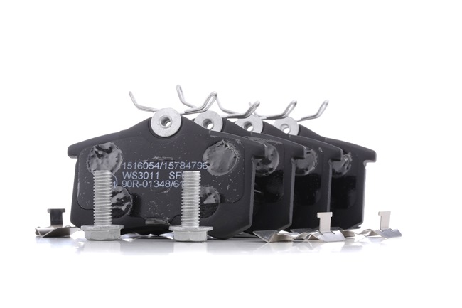 RIDEX OEN 1001096 | Kit pastiglie freno, Freno a disco 402B1389 per FIAT, FORD, OPEL, RENAULT, PEUGEOT