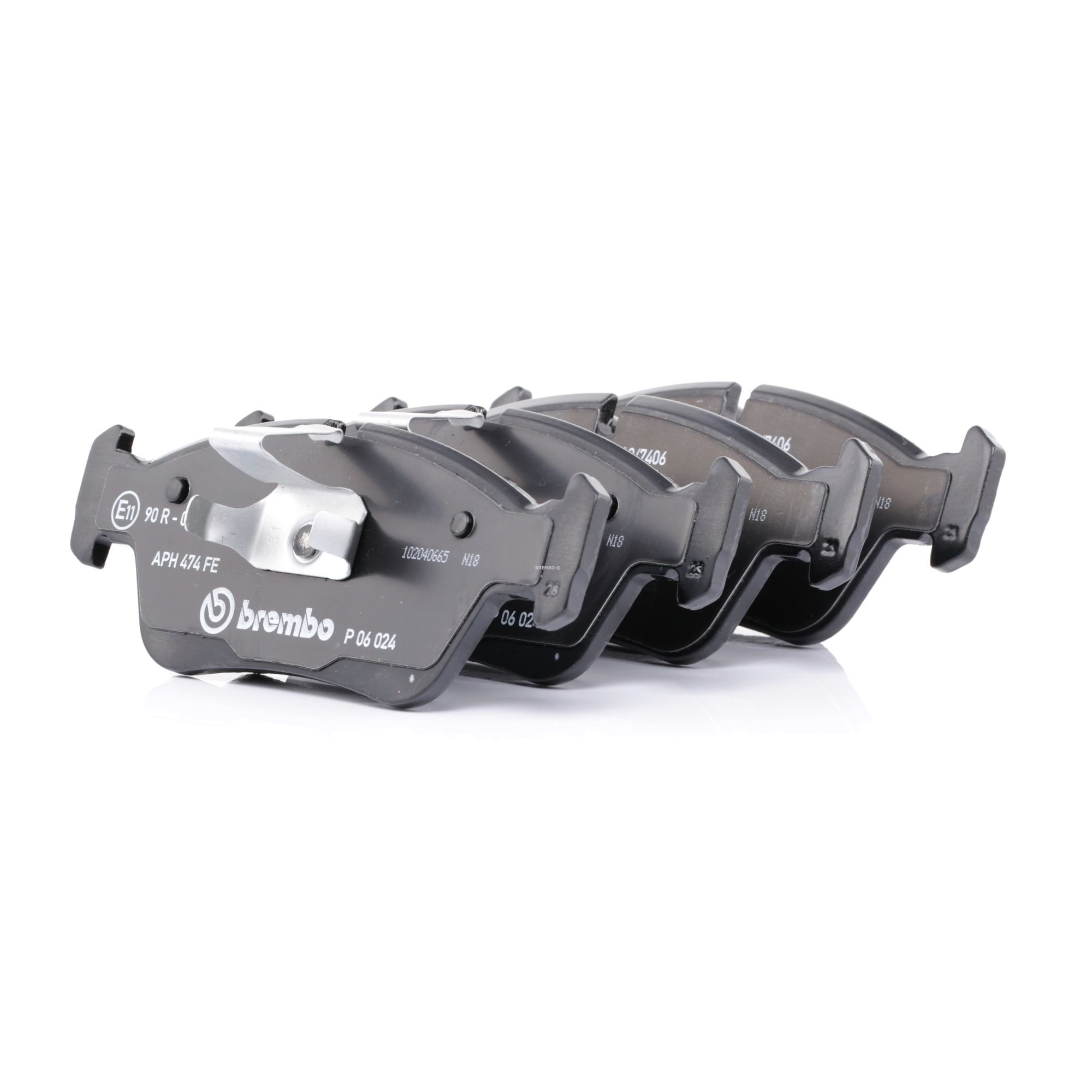 Brembo P 23 102 Bremsbelagsatz Scheibenbremse
