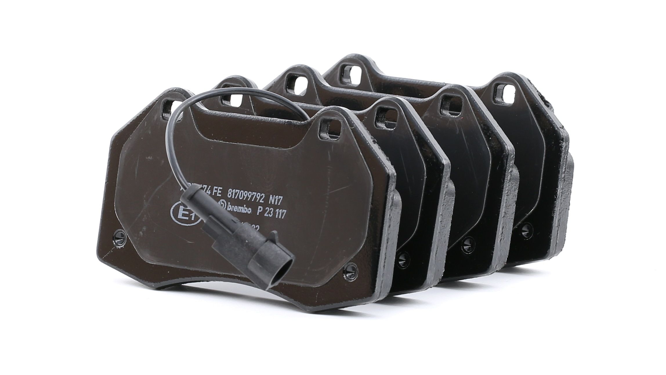 1x Bremsbelagsatz Scheibenbremse BREMBO P 23 117 Alfa Romeo Mito Fiat Grande Pu