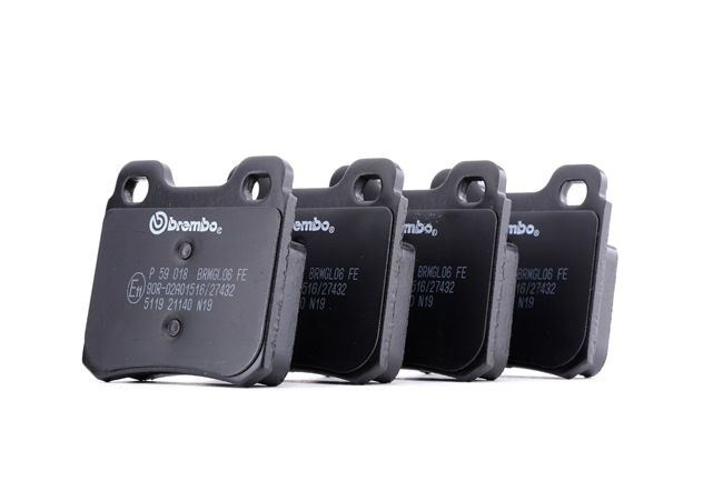 BREMBO P 59 018 Bremsbelag Satz Bremsklötze für OPEL SAAB