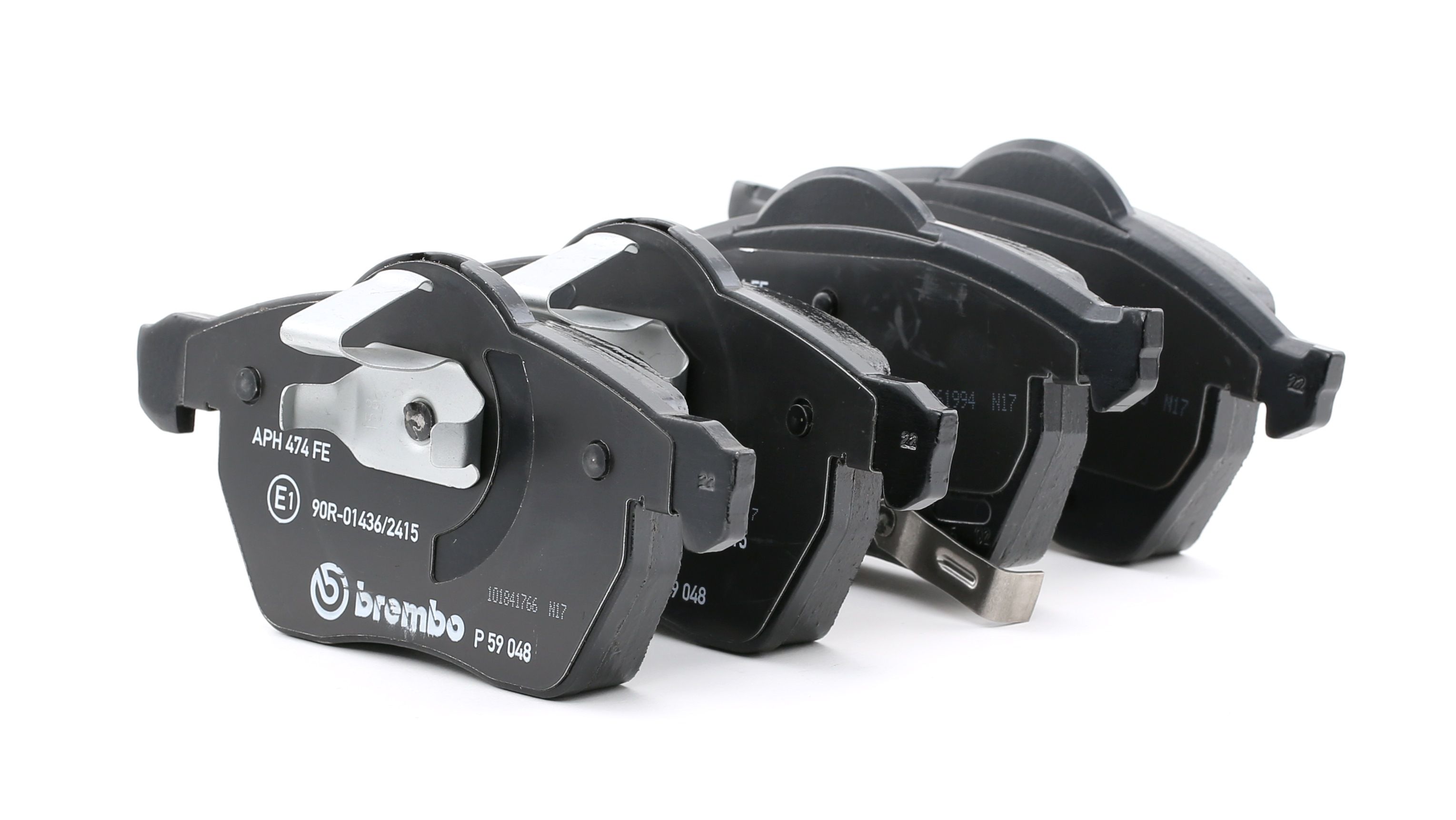 Brembo Scheibenbremse BREMSBEL/ÄGE Bremsbelagsatz Bremsanlage | Bremsbelagsatz RICHTUNGSGEBUNDEN P 02 003