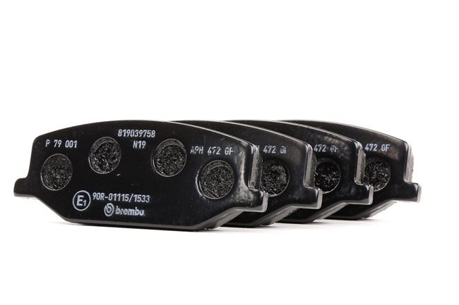 BREMBO Fékbetét készlet, tárcsafék P 79 001 BREMBO Fékbetét készlet, tárcsafék P 79 001 részére AZ-Offroad 2013