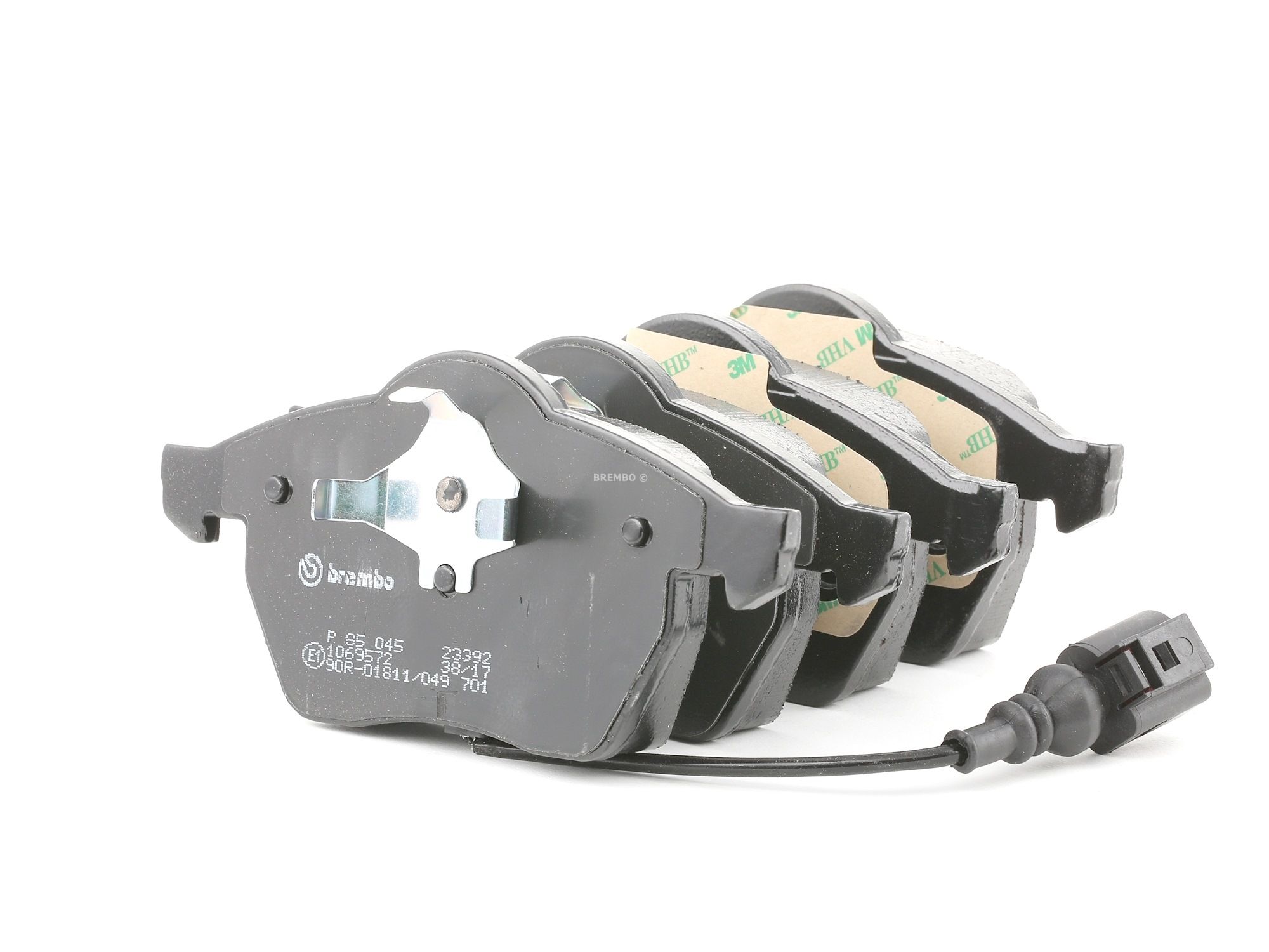 Brembo P 23 045 Bremsbelagsatz Scheibenbremse