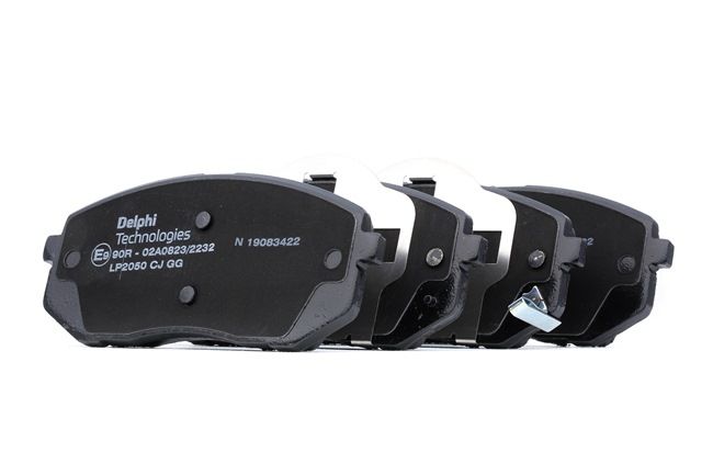 DELPHI Bremsbelagsatz, Scheibenbremse LP2050 DELPHI Bremsbelagsatz LP2050 - 24,68 €