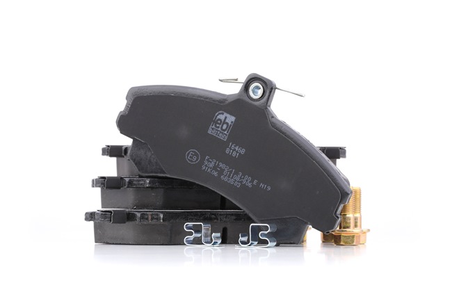 FEBI BILSTEIN Remblokkenset, schijfrem 16468 FEBI BILSTEIN | Remblokset 16468 MITSUBISHI Colt VI Plus 2016 lage prijs online