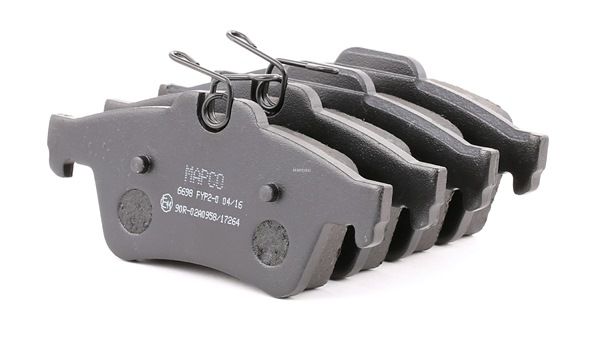 MAPCO Bremsbelagsatz, Scheibenbremse 6698 MAPCO Bremsklötze 6698 - 14,37 €