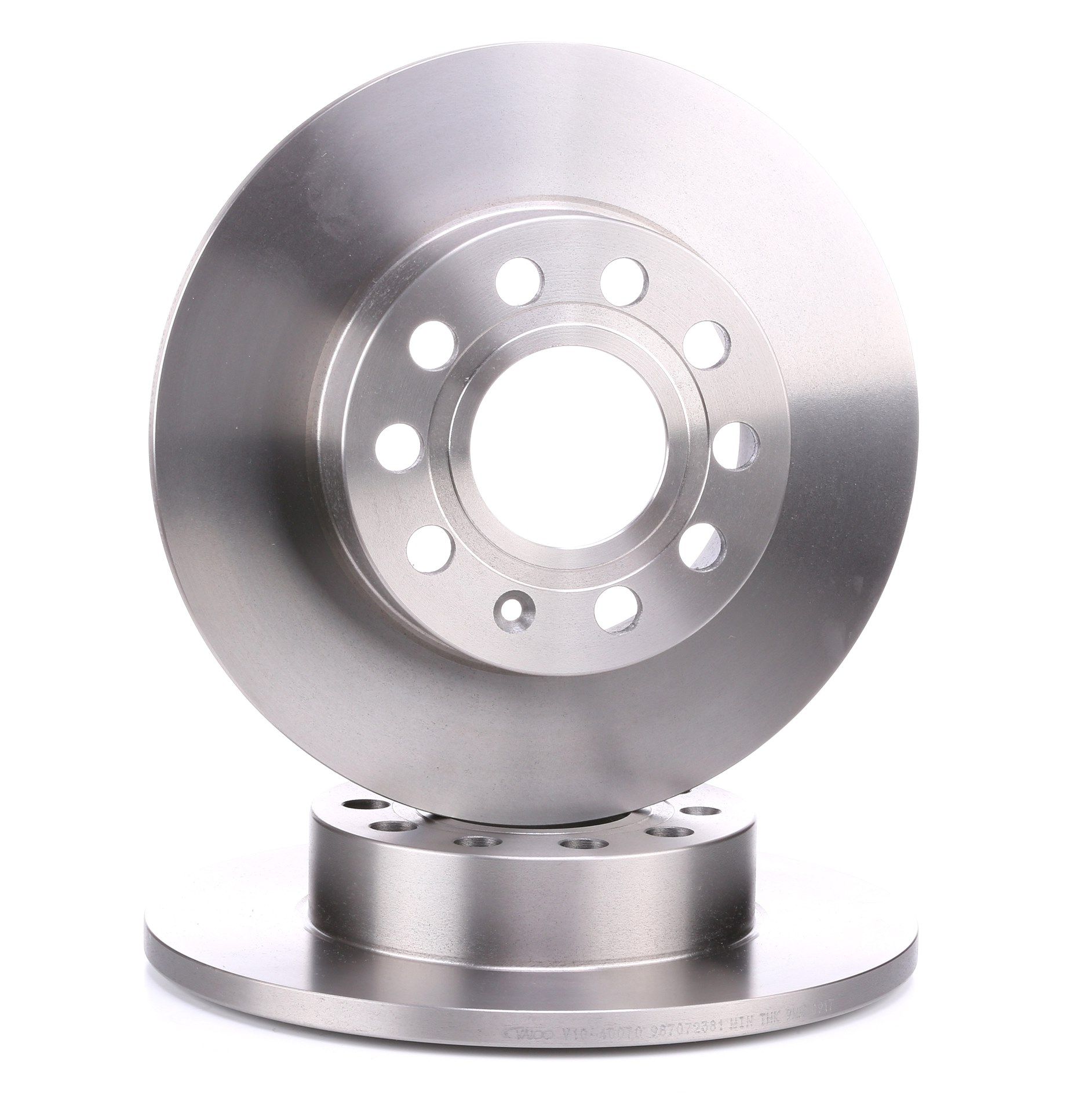 REAR BRAKE DISCS FOR VOLKSWAGEN NBD1288