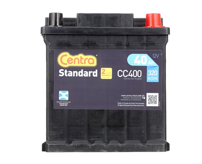 CENTRA Batteri CC400 CENTRA Batteri CC400 För MC Hatchback 2013