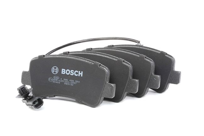 BOSCH Kit de plaquettes de frein, frein à disque 0 986 494 500 Renault Master 3 Van 2014 BOSCH Kit de plaquettes de frein, frein à disque 0 986 494 500