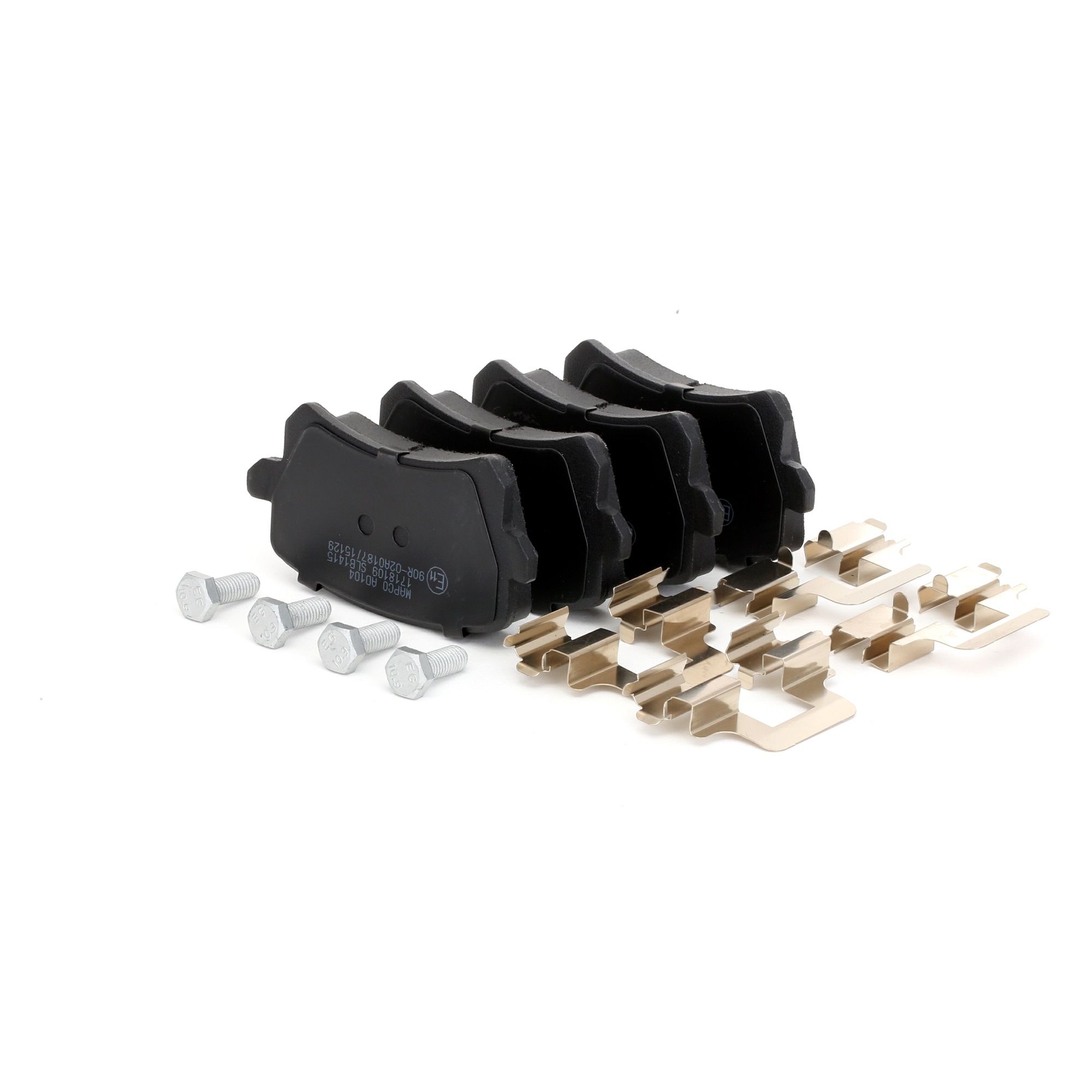 Scheibenbremse MAPCO 6914 hinten für AUDI SEAT SKODA VW Bremsbelagsatz