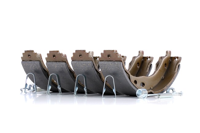 BREMBO Brake Shoe Set, parking brake S 23 579 BREMBO Emergency brake pads S 23 579 - £ 26,81