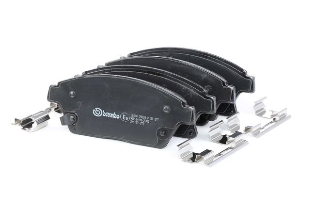 BREMBO Kit pastiglie freno, Freno a disco P 59 077 BREMBO Kit pasticche freni P 59 077 - 39,12 €