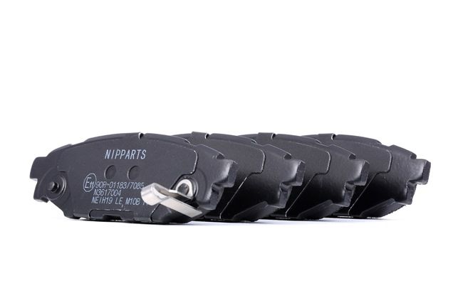 NIPPARTS Remblokkenset, schijfrem N3617004 NIPPARTS Remblokset N3617004 - 15,72 €