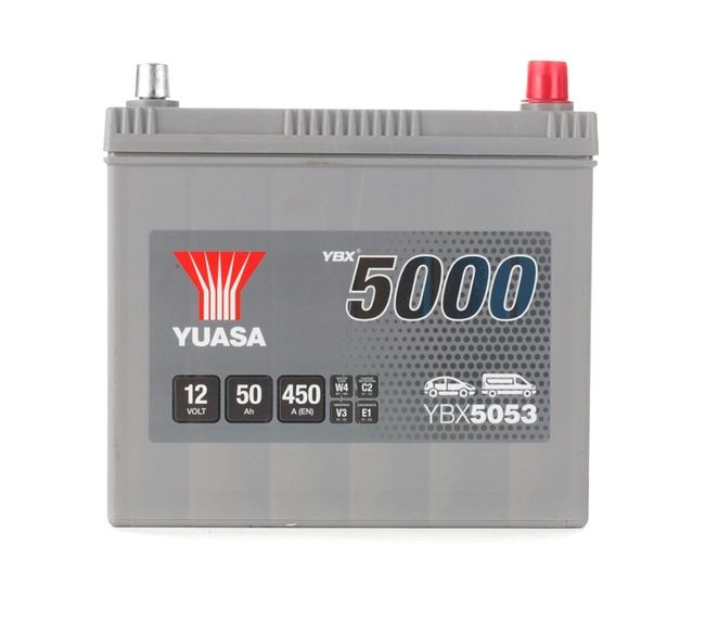 YUASA Starterbatterie YBX5053 YBX5053 Akkumulator SUBARU Justy III (G3X) 2018