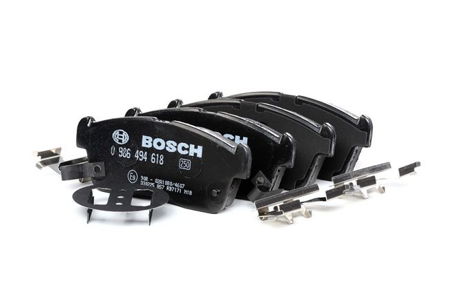 BOSCH Bremsbelagsatz, Scheibenbremse 0 986 494 618 BOSCH | Bremsklötze 0 986 494 618 SUZUKI Celerio (LF) 2020 online bestellen