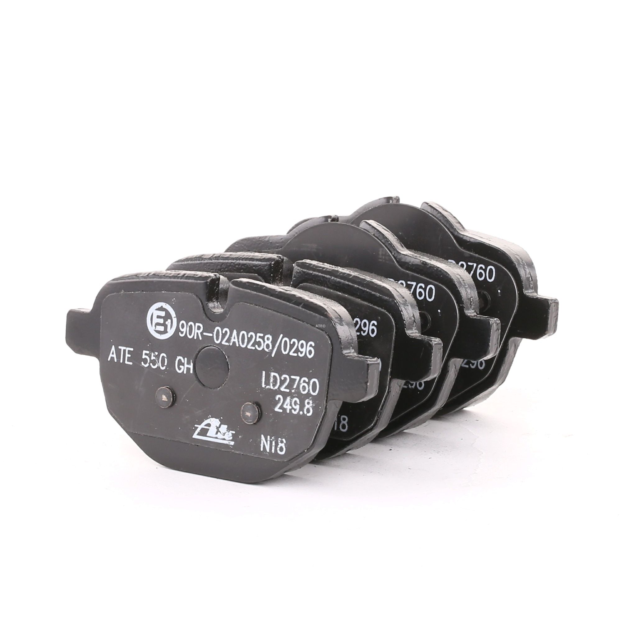 ATE Ceramic Bremsbelagsatz Scheibenbremse 13.0470-2760.2 für BMW MINI