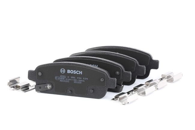 BOSCH Brzdové doštičky/platničky 0 986 494 634 Opel Astra j Kombi 2013 BOSCH Brzdové doštičky/platničky 0 986 494 634