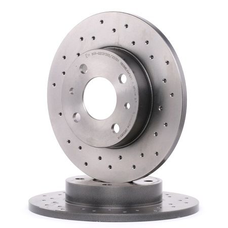 BREMBO MAX Sportbremsscheiben 08.5085.75 hinten Satz 2 Stück